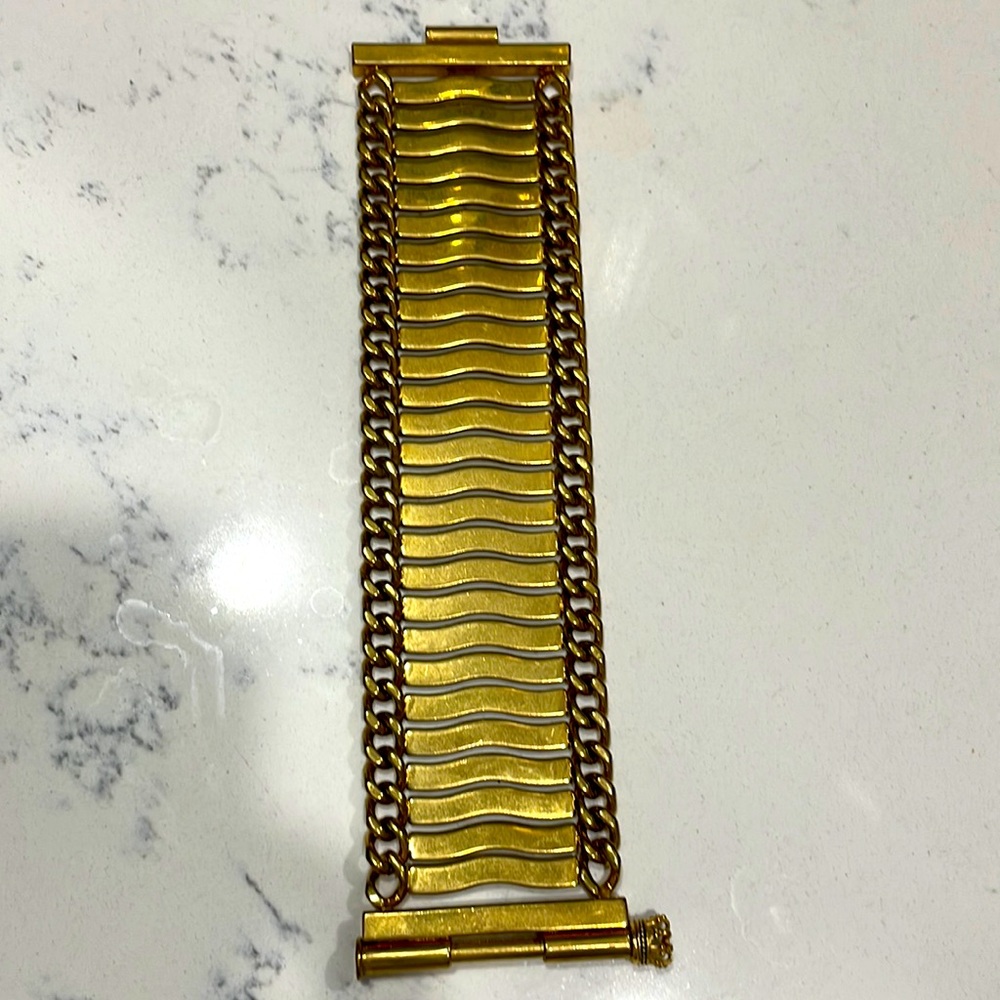 Juicy Couture Gold statement bracelet